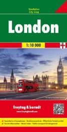 London, Stadtplan 1:10.000 Freytag-Berndt und Artaria KG 9783707916607