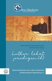 Luther lehrt predigen(d) Rausch, Rainer/July, Frank Otfried 9783374073825