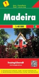 Madeira, Autokarte 1:40.000 Freytag-Berndt und Artaria KG 9783707904666