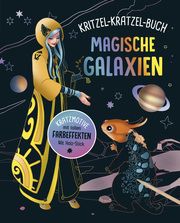 Magische Galaxien - Kritzel-Kratzel-Buch  9783625191919