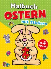 Malbuch Ostern mit Stickern Jenny Tulip/small world creations ltd 9783867759441