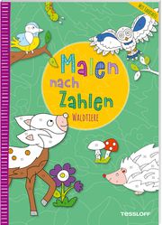 Malen nach Zahlen - Waldtiere Sandra Schmidt 9783788646561