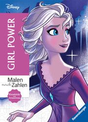 Malen nach Zahlen Disney: Girl Power - Malbuch für Erwachsene Rina Gregor 9783473498338