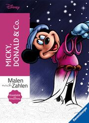 Malen nach Zahlen Disney: Micky, Donald & Co. - Malbuch für Erwachsene Rina Gregor 9783473498345