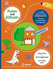 Malen und Rätseln - Lustige Spiele für den Kindergarten (3+) Elena Hein 9783743209879