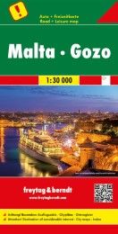 Malta - Gozo, Autokarte 1:30.000 Freytag-Berndt und Artaria KG 9783707916744