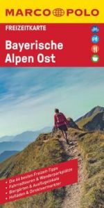 MARCO POLO Freizeitkarte 46 Bayerische Alpen Ost 1:100.000  9783829743686