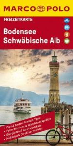 MARCO POLO Freizeitkarte Bodensee, Schwäbische Alb 1:100 000  9783829743945