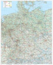 MARCO POLO Große Deutschlandkarte mit Ländergrenzen  9783575018533