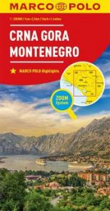 MARCO POLO Länderkarte Montenegro 1:250.000  9783829738934