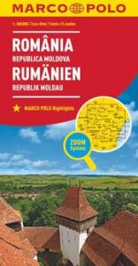 MARCO POLO Länderkarte Rumänien, Republik Moldau 1:800.000  9783829738408