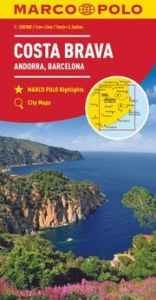 MARCO POLO Regionalkarte Costa Brava, Andorra, Perpignan, Barcelona 1:200.000  9783829739948