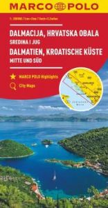 MARCO POLO Regionalkarte Kroatische Küste Mitte und Süd 1:200.000  9783829739887