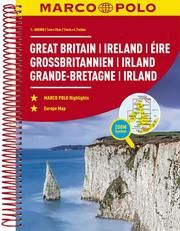 MARCO POLO Reiseatlas Großbritannien, Irland 1:300.000  9783829736923