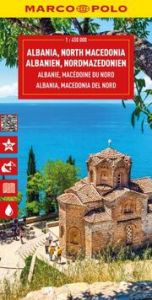 MARCO POLO Reisekarte Albanien, Nordmazedonien 1:450.000  9783575018960