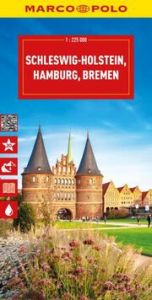 MARCO POLO Reisekarte Deutschland 01 Schleswig-Holstein 1:225.000  9783575020666