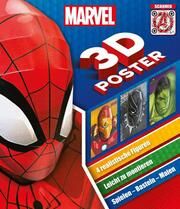 MARVEL: 3D-Poster  9783845126777