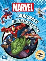 MARVEL: Malspaß mit Fensterstickern  9783845125275