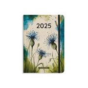 matabooks - A5 Kalender Samaya 2025 Farbe: Blossom Blue (DE/EN) Agata, Szmolke-Kawase 4260626413103