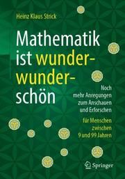 Mathematik ist wunderwunderschön Strick, Heinz Klaus 9783662581001
