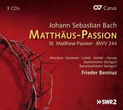 Matthäus-Passion Bach, Johann Sebastian 4009350832855