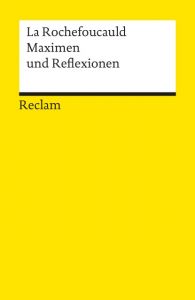 Maximen und Reflexionen La Rochefoucauld, François de 9783150006788