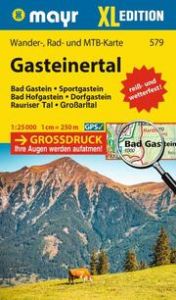 Mayr Wanderkarte Gasteinertal XL 1:25.000  9783991218432