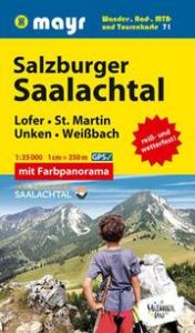 Mayr Wanderkarte Salzburger Saalachtal, Lofer, St. Martin, Unken, Weißbach 1:35.000  9783991216681