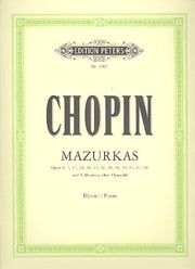 Mazurkas Chopin, Frederic 9790014008345