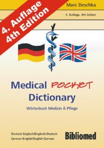 Medical Pocket Dictionary Deschka, Marc 9783895560491