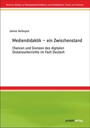 Mediendidaktik - ein Zwischenstand Verheyen, Janine 9783897336025