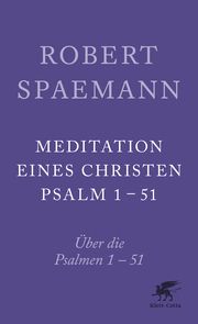 Meditationen eines Christen Spaemann, Robert 9783608962338