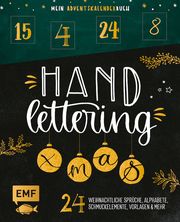 Mein Adventskalender-Buch: Handlettering X-Mas!  9783745901030