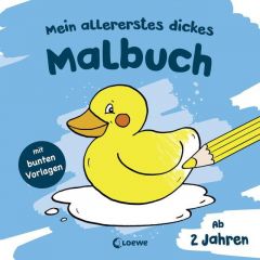 Mein allererstes dickes Malbuch - Badeente Angelika Penner/Antje Flad 9783785588291
