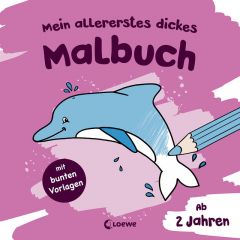 Mein allererstes dickes Malbuch - Delfin Angelika Penner/Antje Flad 9783785588314