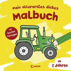 Mein allererstes dickes Malbuch - Traktor Angelika Penner/Antje Flad 9783785588321
