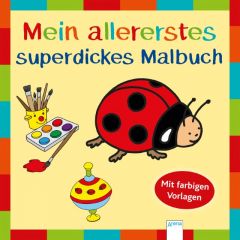 Mein allererstes superdickes Malbuch Nicolas, Birgitta 9783401709642