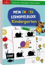 Mein bunter Lernspielblock - Kindergarten Sandy Thißen 9783745909180