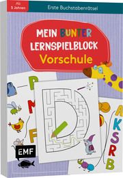 Mein bunter Lernspielblock - Vorschule Sandy Thißen 9783745910681