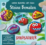 Mein buntes Set zum Steine Bemalen. Dinosaurier Anne-Kathrin Häfner 9783401720586