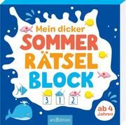 Mein dicker Sommer-Rätselblock Petra Theissen 9783845853185