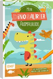 Mein Dinosaurier-Ausmalblock  9783745913279
