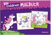 Mein Einhörner-Malbuch Sandra Schmidt 9783788644451