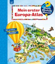 Mein erster Europa-Atlas Erne, Andrea 9783473329816