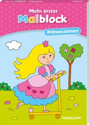 Mein erster Malblock. Prinzessinnen Sandra Schmidt 9783788644895