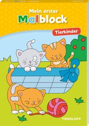 Mein erster Malblock. Tierkinder Sandra Schmidt 9783788644673