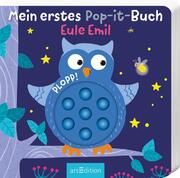 Mein erstes Pop-it-Buch - Eule Emil Lena Bellermann 9783845853222