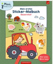 Mein erstes Sticker-Malbuch: Bauernhof Deborah van de Leijgraaf 9783649647553