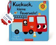 Mein Filz-Fühlbuch: Kuckuck, kleine Feuerwehr! Ingela Arrhenius 9783649639978