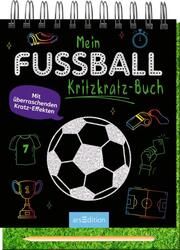 Mein Fußball-Kritzkratz-Buch  9783845857275